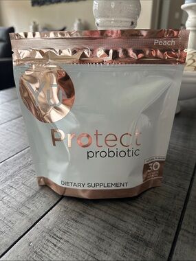 Yuu Protect Probiotic Peach - Rose Gold & White Packaging